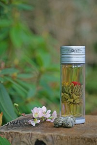 Libre glass'n poly tea glass Libre glass'n poly for loose leaf tea on-the-go